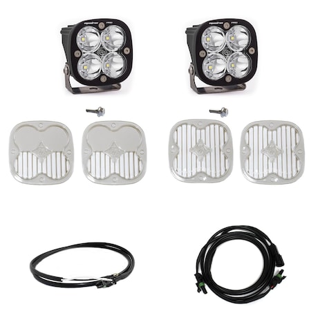 Baja Designs Bronco A Piller Light Kit 21-Up Ford Bronco Squadron ProSpot w/Upfitter 447754UP